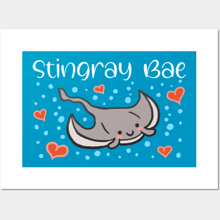 Stingray Bae Posters and Art